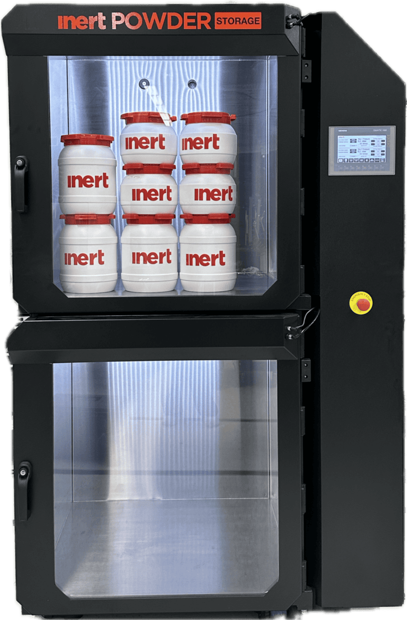 Powder Storage for Additive Manufacturing
